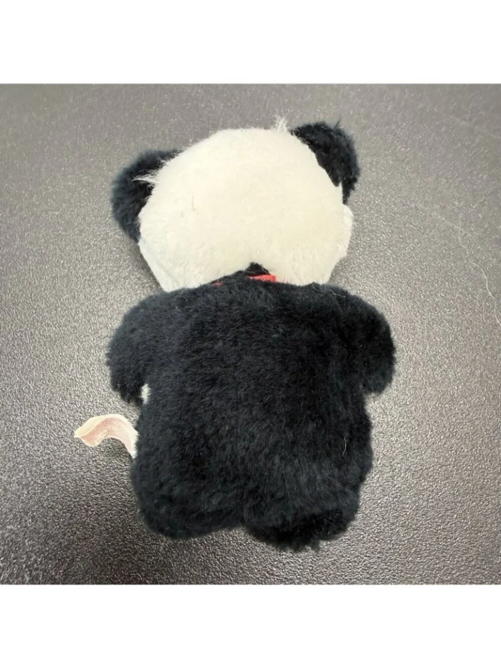 Russ Berrie Vintage Panda Bear Plush Black White Small 4.5” Korea 231